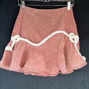 Judith March HAPPY SAILOR RED SKIRT | Size Medium | Cotton